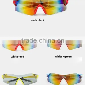 Wrap Around New Sports Sunglasses Waterproof Lenses Designer Eye Glasses From China thumbnail-2