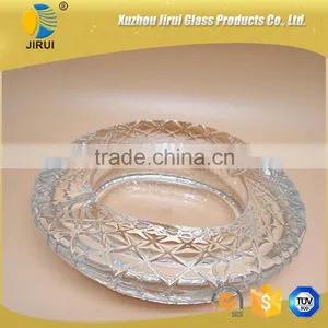 Clear Glass Cigarette Ashtray thumbnail-3