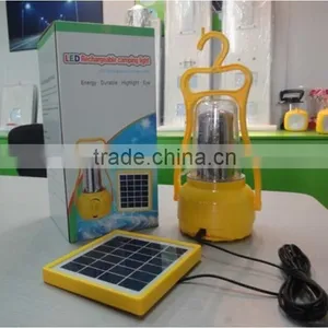 China Supplier Hot Sale Product Solar Camping Lamp With Phone Charger thumbnail-1