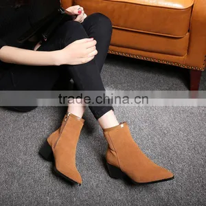 C89267A Wholesale Lady Fashion Boots Hot Sale Women Winter Warm Boots thumbnail-1