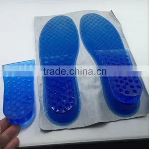 (MAN) Two Layer Height Increases Insole Reuasable Soft Gel Insoles thumbnail-2