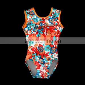 Girl's Camisole Lycra Leotard, Gymnastic Leotard thumbnail-1