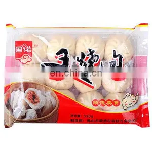 Automatic Frozen Food/Dumplings/Steamed Buns Flow Wrapping Sealing Packing Packaging Machine Machinery thumbnail-2