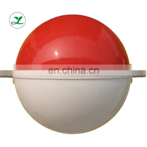Factory Supply High Quality 800mm 3mm Orange Water-proof Overhead High-voltage Wire FRP Warning Sphere thumbnail-2