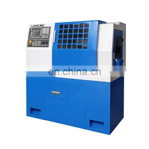 CK30L Mini Slant CNC Lathe Machine Price for Hobby and Education thumbnail-1