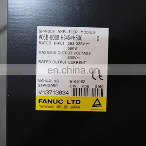 Original Fanuc Spindle Amplifier Module A06B-6088-H345#H500 thumbnail-4
