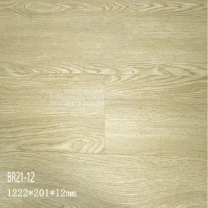 Underwear Showroom Clothing Store Laminate Wood Flooring Furniture Factory Meeting Room 12mm Composite Floor Foshan Wholesale MDF Floor thumbnail-2