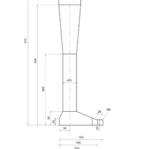 IEC60335-2-107 Figure 107 Robotic Lawnmowers Object Hazard Foot Probe Test for Standing Child thumbnail-5
