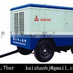 CVFY-10/7 Mobile Diesel Engine Piston Air Compressor for Sale thumbnail-1