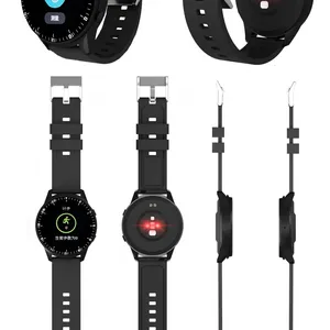 W300PGW-4G+Wifi (2.4G+5.8G)，GPS+BLE，IP67 Waterproof, Heart Rate+Body Temp. Tracker Wristband/ Smart Watch thumbnail-3