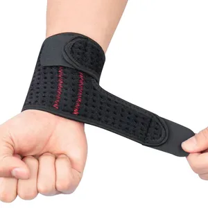 Neoprene Wrist Support Weight Lifting Spring Band thumbnail-3