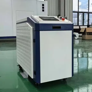 High Quality 1500w 2000w 3000w Laser Cleaning Machine Fiber Laser Rust Removal Machine for Cleaning Rusty Metal thumbnail-1