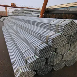 Wholesale Q235 Carbon Steel Hot-rolled Galvanized Steel Pipe for Hospitals, Schools, Shopping Malls, Workshops, and Warehouses thumbnail-6