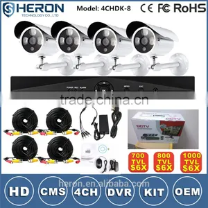 H.264 4CH ir Cctv Security System Camera for Home/Shop thumbnail-2