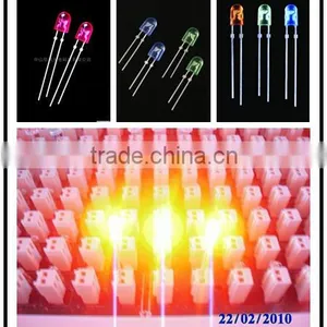 460 - 470nm Blue 5mm Oval Led Diode Without Stopper thumbnail-3