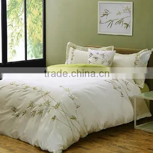 Bamboo Cotton Embroidered Microfiber Comforter Set thumbnail-1