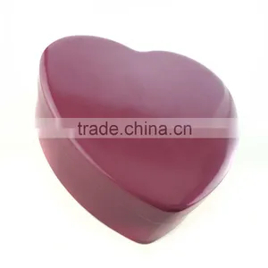 Full Color Printed Heart Shape Tin Cans for Chocolate thumbnail-1