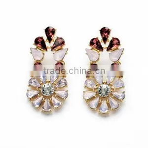 2016 New Arrival High Quality Fashion Statement Earring for Women Beautiful Earring Wholesale thumbnail-2