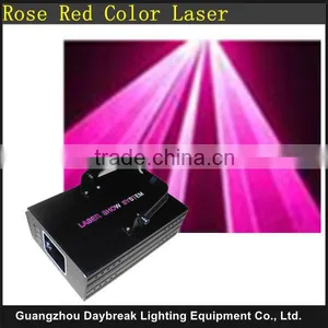 Rose Red Color Laser Light Stage Disco Bar DJ Laser Red 150mw , Purple 150mw thumbnail-1