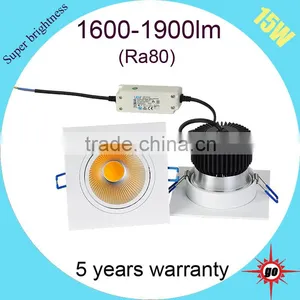 6w 9w 10w 15w 20w 30w 40w 50w Square Led Cob Downlight thumbnail-1