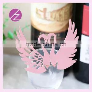2016 New Design Paper Mandarin Duck Table Wedding Decoration JK-50 thumbnail-1