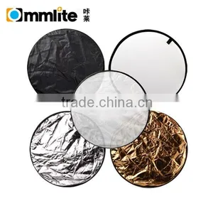 Non-handheld Design 60cm 5-in-1 Circle Reflector Panel for Photo Studio Camera DSLR thumbnail-1