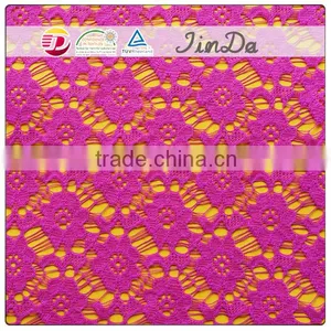 2015 Best Selling 100%Nylon Cupion Lace Fabric Factory Wholesales thumbnail-1