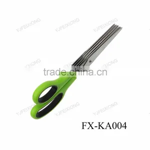 FX-KA004 High Quality 5blades Kitchen Herb Scissors thumbnail-4