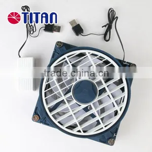 Portable Camping Speed Controller 140mm 5V dc Ventilation Exhaust Usb Fan thumbnail-5