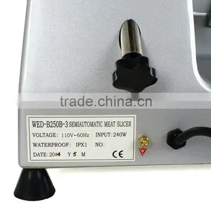 Commercial 10" Blade Deli Meat Slicer 240w 530RPM Food Cheese Electric Cutter thumbnail-6
