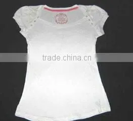 White Color Girls F-S Tops thumbnail-1