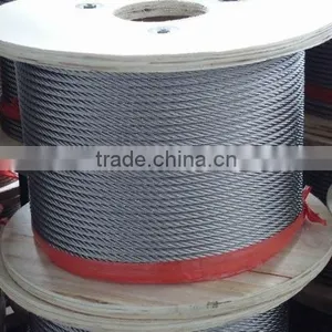 Steel Wire Rope With 6*19+IWRC, Round Strand Wire Rope thumbnail-1