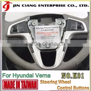 For HYUNDAI VERNA Universal Control Buttons Racing Steering Wheel thumbnail-1