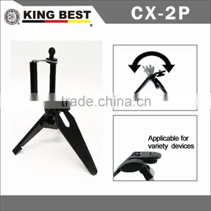 KING BEST CX-2P Hot Shoe Tripod Portable With Phone Holder Table Mini Tripod Kit thumbnail-5