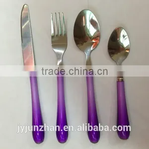 Plastic Handle Cutlery Set With Low Price and High Quality Made by Junzhan Factory Directly thumbnail-6