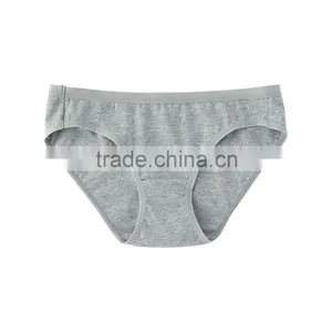 Best Selling Comfortable Women Cotton Plain Dyed Bikini Underwear thumbnail-2
