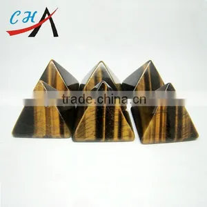 Tigers Eye Gemstone Pyramid for Wholesale thumbnail-1