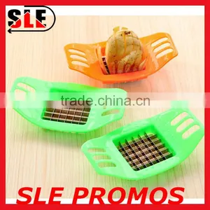 Custom Factory Promotional Kitchen Tools Plastic Vegetable Potato Slicer,High Quality Wholesale Easy Hand Grip French Fry Cutter thumbnail-1