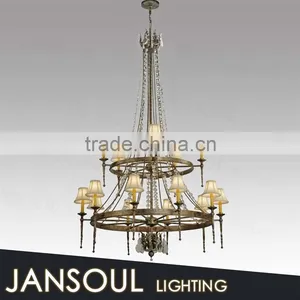 2015 New Arriving Italian Vintage Chandelier Earrings Mini Lampshape Pendant Color Light for Dinnig Room thumbnail-1