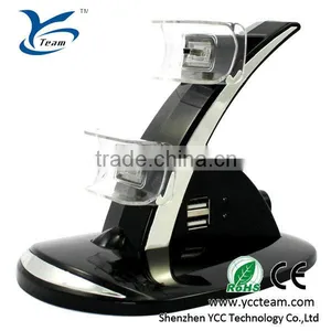 USB Charger for PS3 Controller Charging Station thumbnail-1