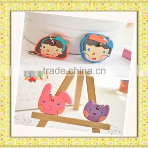 Promotional Soft Pvc Rubber Cute Silicone Make in China Novel Key Head Cover thumbnail-1