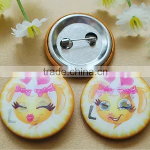 Animal Print Buttons Badge With Logo thumbnail-1