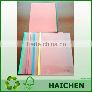 China Manufacture Custom Printed a4 Plastic Clear File Folder thumbnail-2