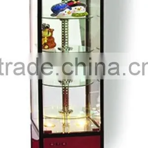 New Electric and Rotating Glass Display Cabinet and Showcase for Jewelry Shop thumbnail-1