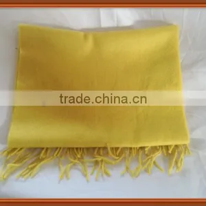Women Tassel Cotton Flannel Scarf thumbnail-1