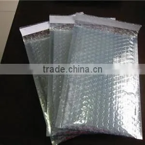 Shock Proof Silver Color High Quality Aluminum Metallic Bubble Bag thumbnail-1