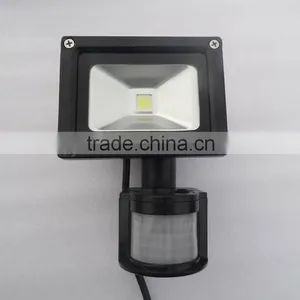 10W Quality White MOTION SENSOR Led Flood Light Factory Price thumbnail-1