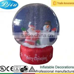 DJ-B-105 Inflatable Decoration Christmas Plastic Ornaments Balln With Logo Outdoor thumbnail-1
