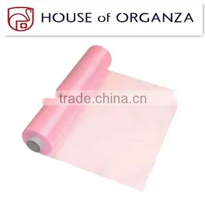 70cm Floral Decoration Sheer Snow Organza Fabric Rolls thumbnail-1