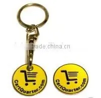 Free Sample Coin Factory Custom Metal Shopping Cart Coin Cheap Price Custom Metal Custom Printed Coin thumbnail-1